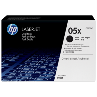 Картридж HP CE505XD  Чорний