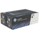 Картридж двойной HP CB435AD/AF Черный