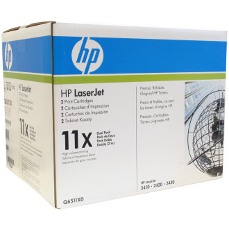 Картридж HP Q6511XD Чорний